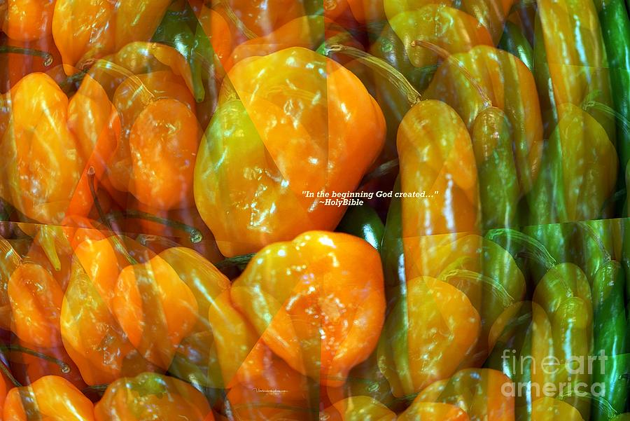Unique Photograph - Pepperfruit Habanero  by Darius Xmitixmith