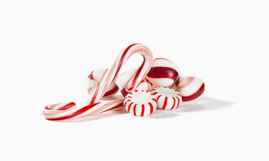 Peppermint candy Photograph by Lew Robertson