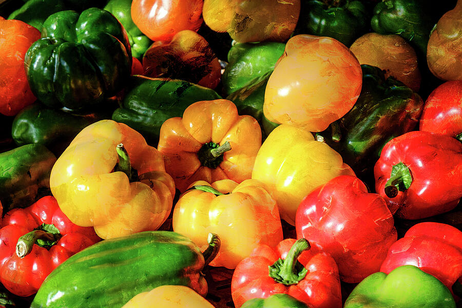 Peppers Photograph by Mary Lee Dereske