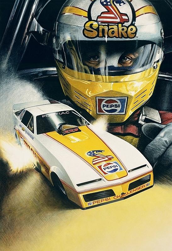 Pepsi Challenger Painting by Kenny Youngblood