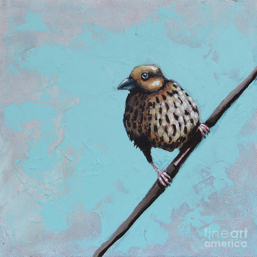 Perched Painting by Lucia Stewart