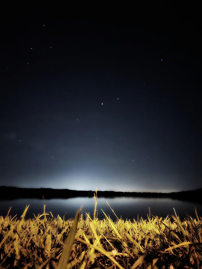 Percy Priest Lake After Midnight Photograph