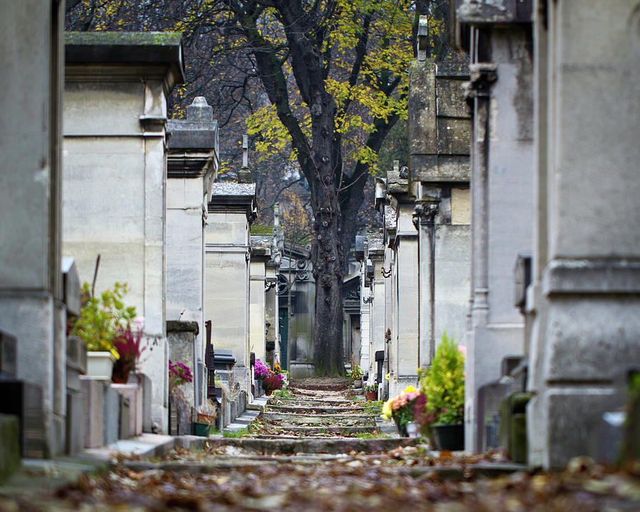 Pere Lachaise Cemetery Photograph by Melanie Alexandra Price