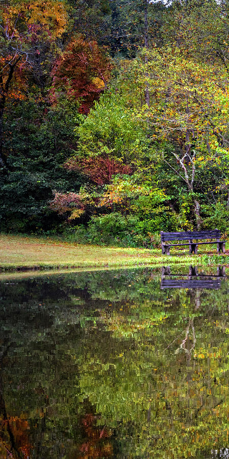 Perfect Autumn Reflections I Photograph by Debra and Dave Vanderlaan