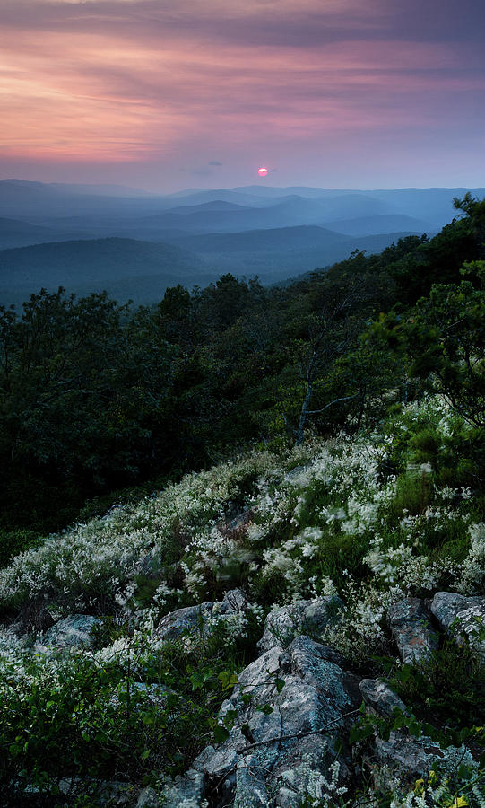 Perfect Balance - Queen Wilhelmina State Park at Sunset - Summer - Arkansas 2020 If we once, and for Photograph by William Rainey