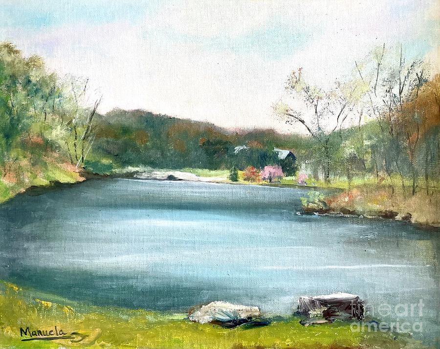 Perfect day Painting by Manuela Woolsey