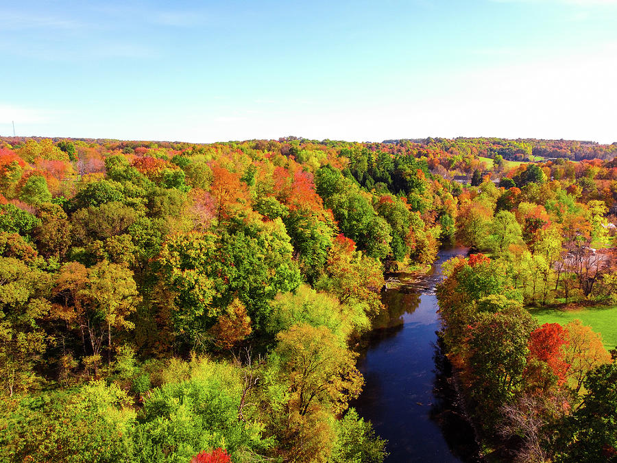 Perfect fall day in PA Photograph by Anthony Smiley - Fine Art America