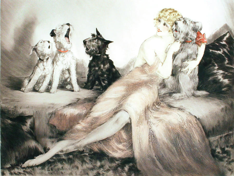 Perfect Harmony Painting - Perfect harmony by Louis Icart