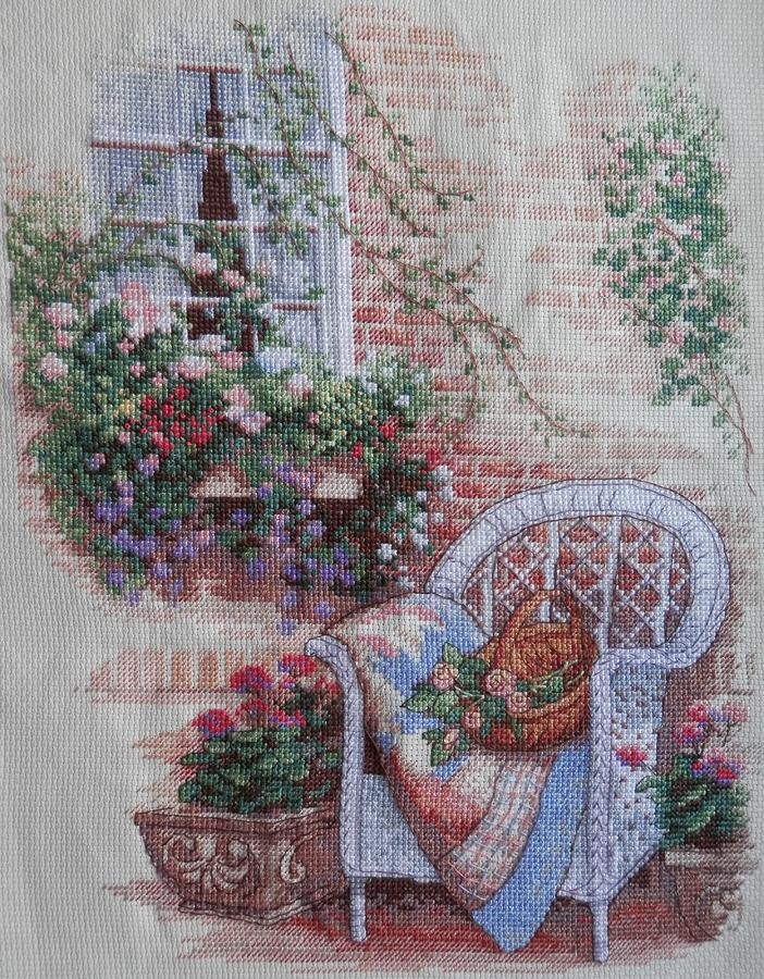 Perfect Patio Tapestry - Textile by Julia Semenova - Fine Art America