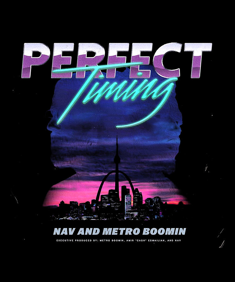 Perfect Timing Nav Album Cover Wall Tapestries Perfect Timing Nav Tapestries 