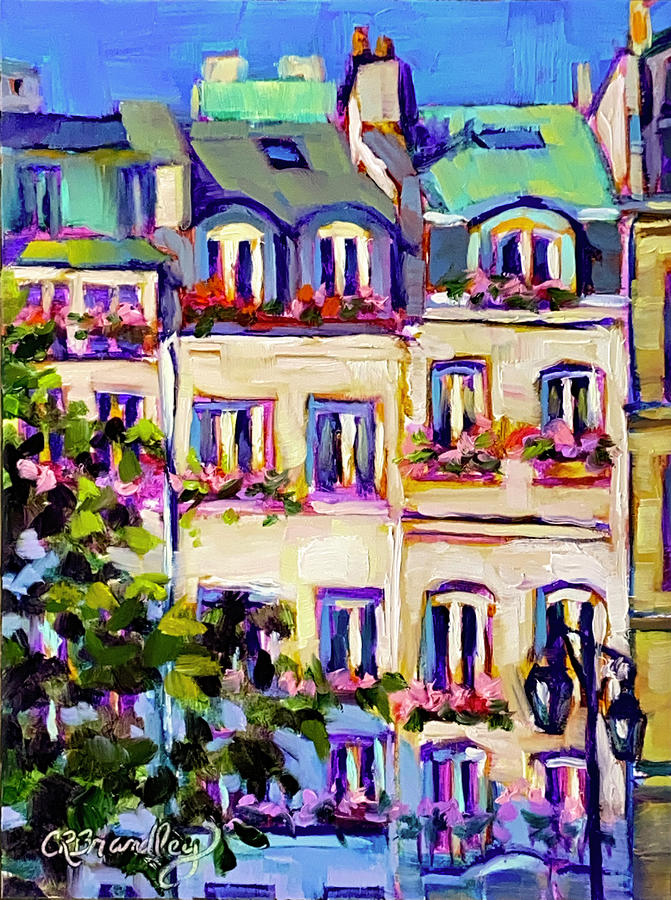 Perfectly Paris Painting by Chris Brandley