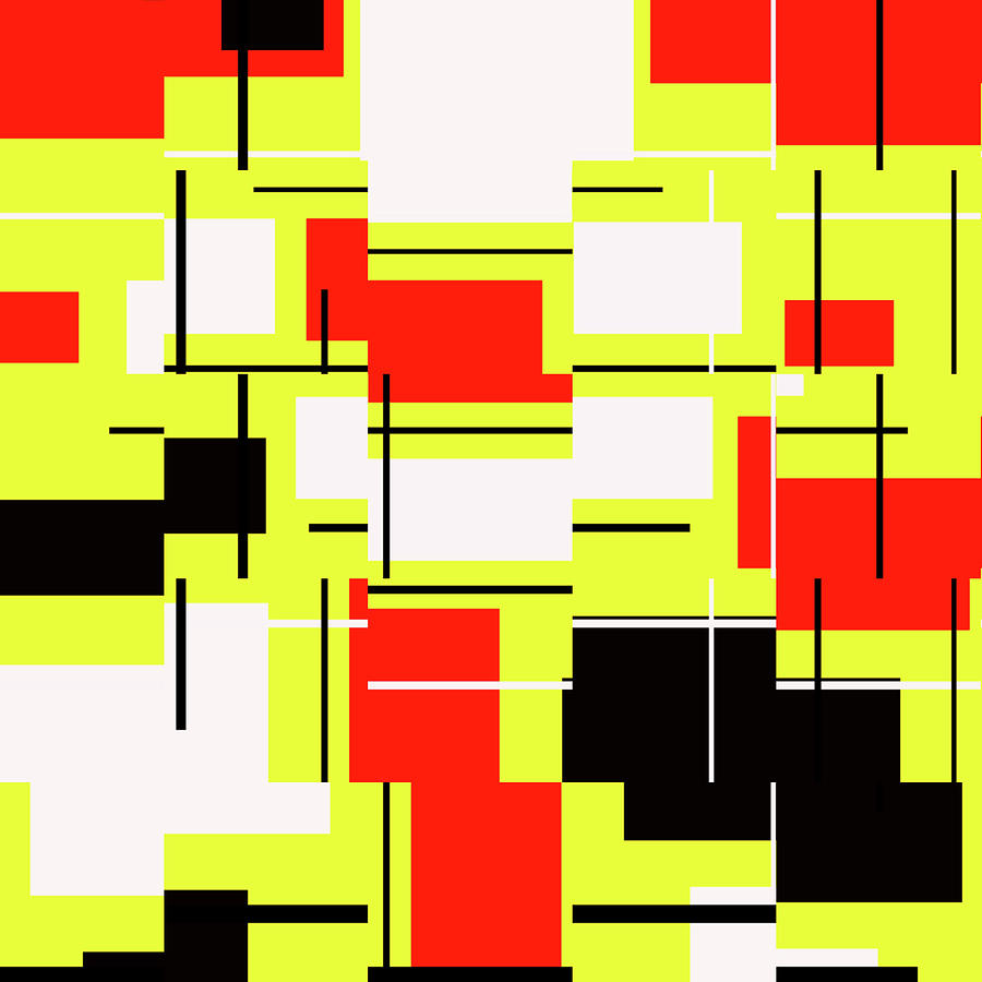 Modern Digital Art - Perfectly Patterned 2 by Jeremy Edsall Modern Digital Art - Perfectly Patterned 2 by Jeremy Edsall