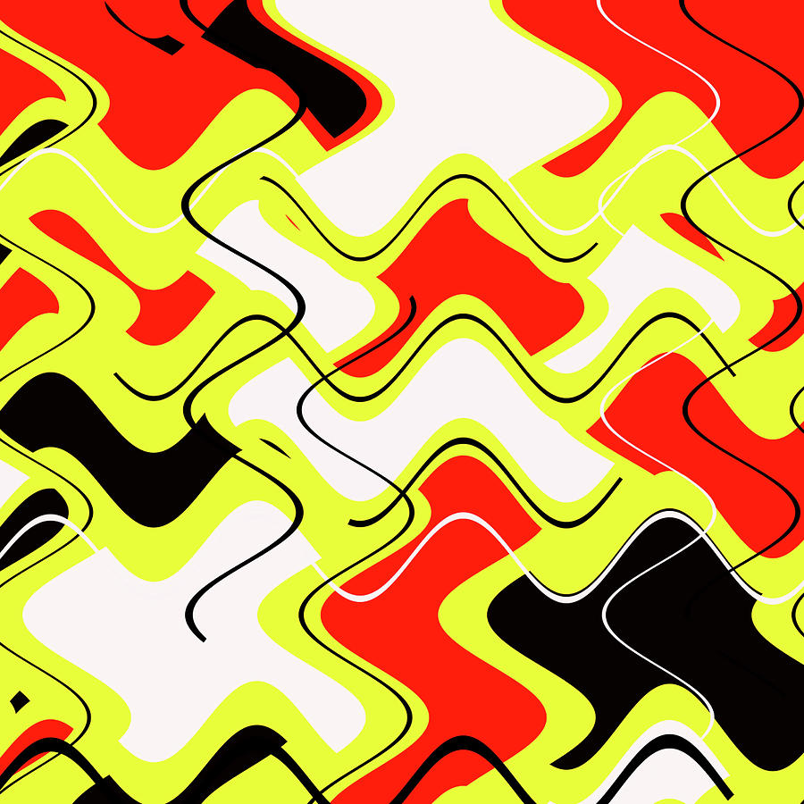 Abstract Digital Art - Perfectly Patterned by Jeremy Edsall Abstract Digital Art - Perfectly Patterned by Jeremy Edsall