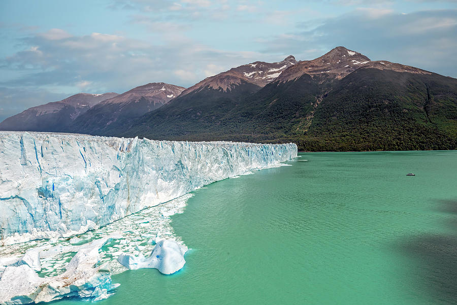 Perito Moreno glacier and Lago Argentina Photograph by Henri Leduc