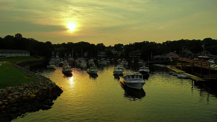 Perkins Cove In The Evening Photograph