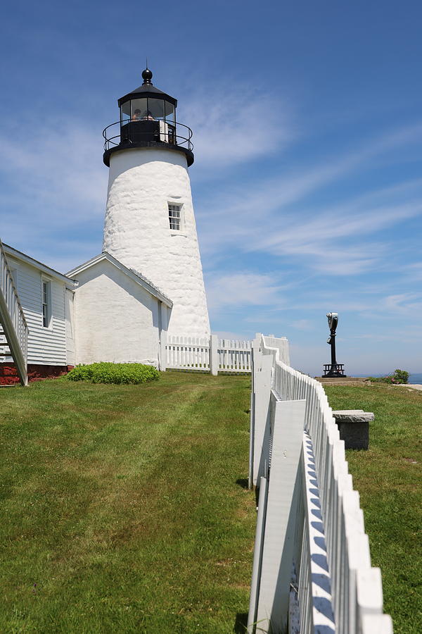 Permaquid Lighthouse 1 Photograph by Allen Beatty