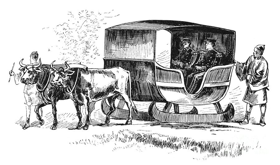 Perry Expedition, 1852 Drawing by Granger