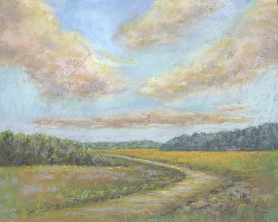 Perry Farm Prairie Pastel by Ann Whittington Wendlick - Fine Art America