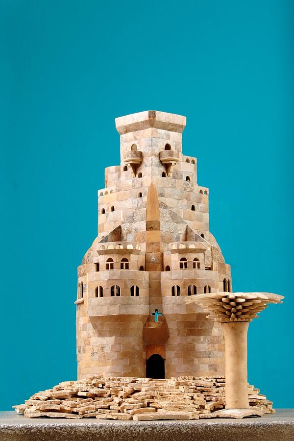 Perseverance Castle Sculpture by Doug Miller
