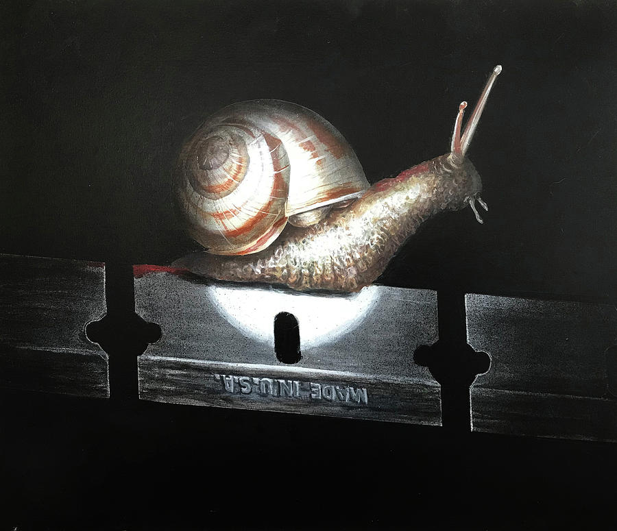 Perseverance Painting by Peter Bartczak