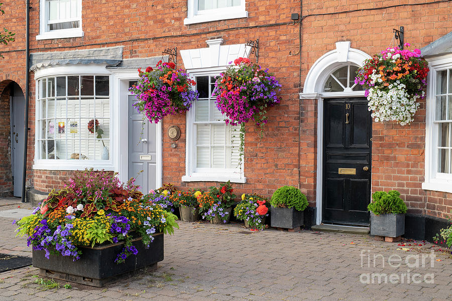 Pershore Town Floral Summer Display Photograph by Tim Gainey