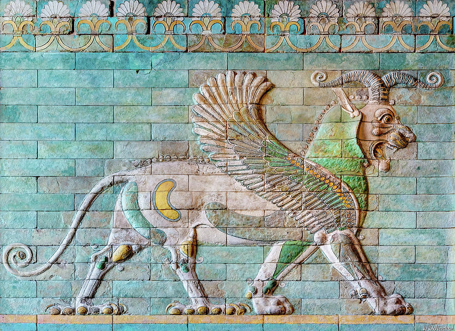 Persian Griffin 01 Photograph by Weston Westmoreland