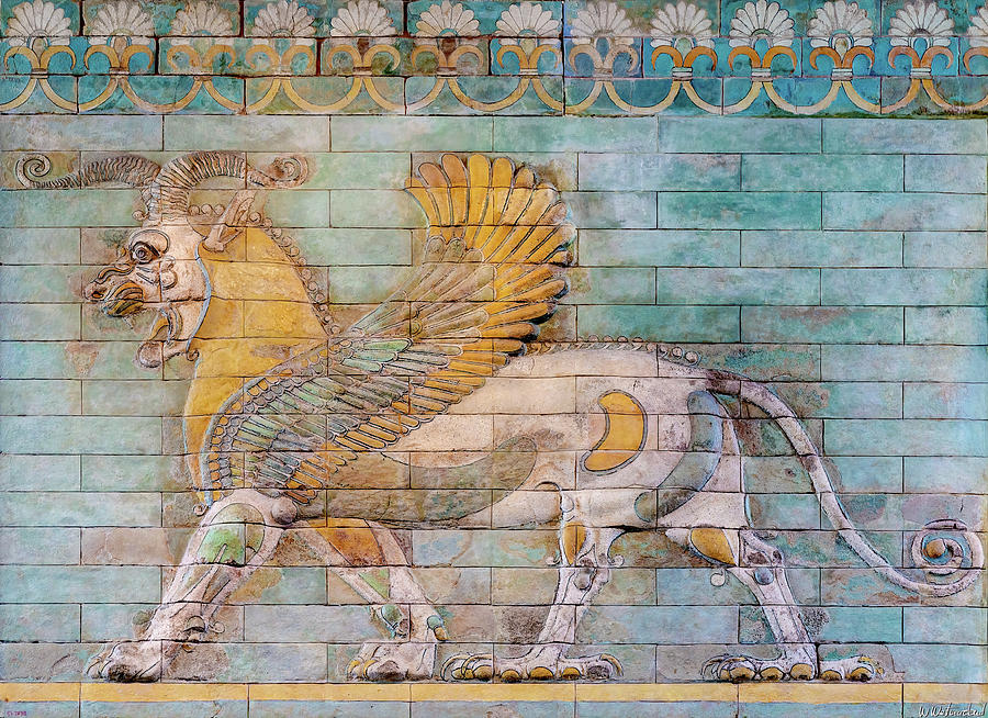 Persian Griffin 03 Photograph by Weston Westmoreland