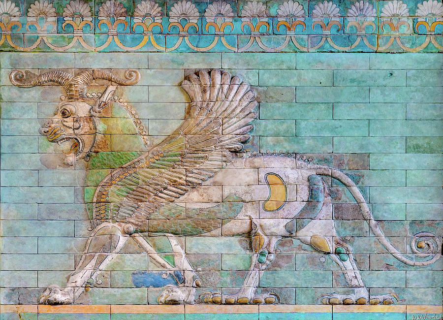 Persian Griffin 04 Photograph by Weston Westmoreland