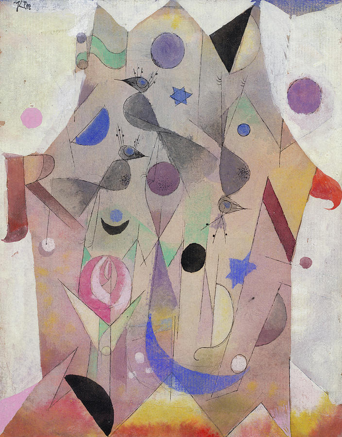 Paul Klee Painting - Persian Nightingales by Paul Klee