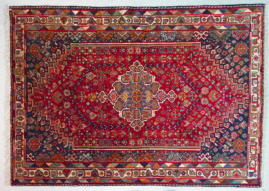 Persian Qashqai carpet Photograph by Photograph by Paul Atkinson