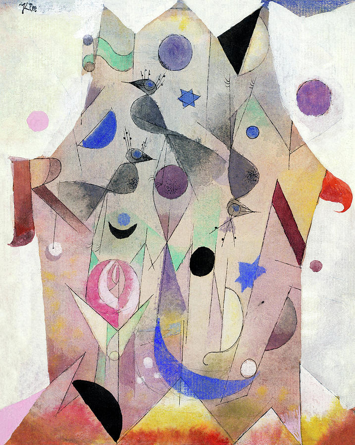 Paul Klee Painting - Persische Nachtigallen, Persian Nightingales by Paul Klee