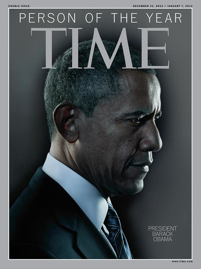Barack Obama Photograph - 2012 Person of the Year - Barack Obama by Photograph by Nadav Kander for TIME
