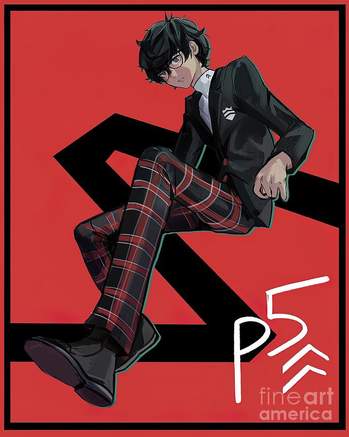 Persona 5 Joker Painting by Francesca Kieran | Pixels