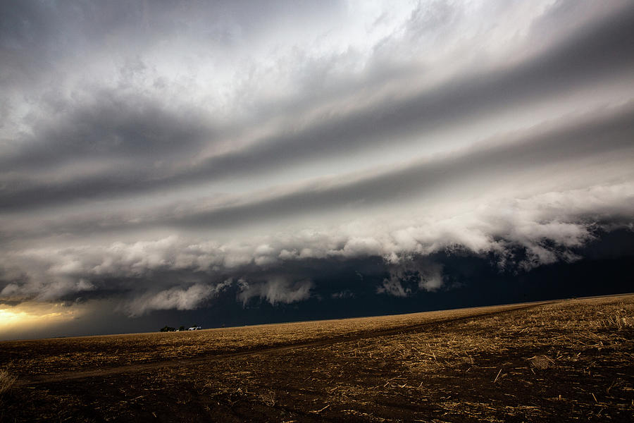 Perspective - View Inside Supercell Thunderstorm in Kansas Photograph ...