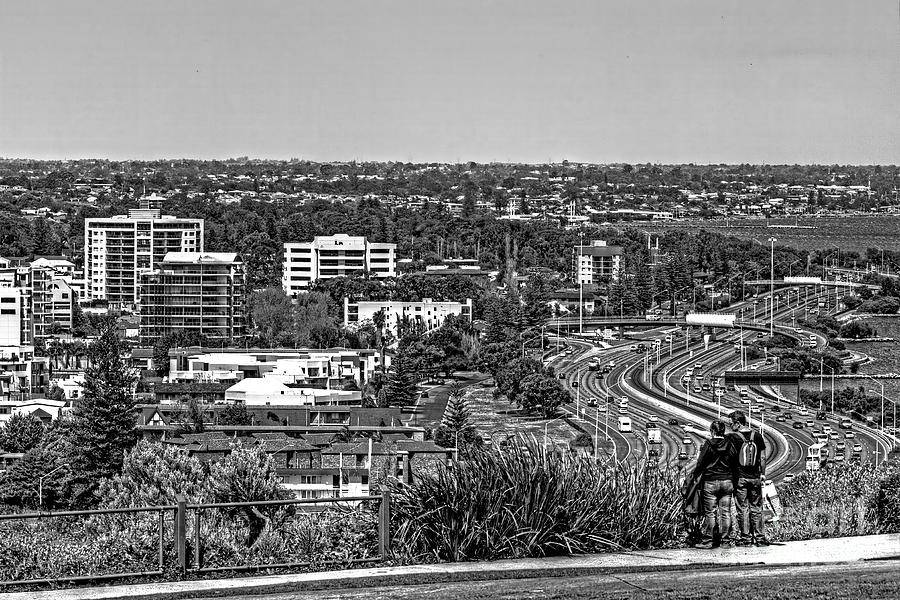 Perth City from Kings Park, Western Australia 4 Photograph by Elaine Teague