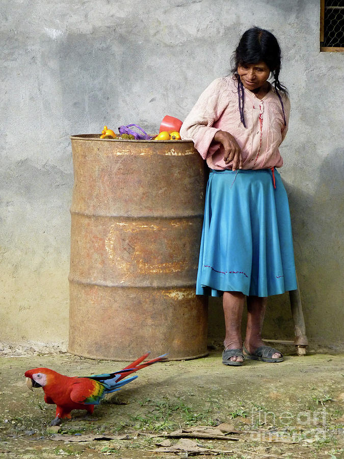 Peruvian Coca Farmer Photograph by Erin Marie Davis