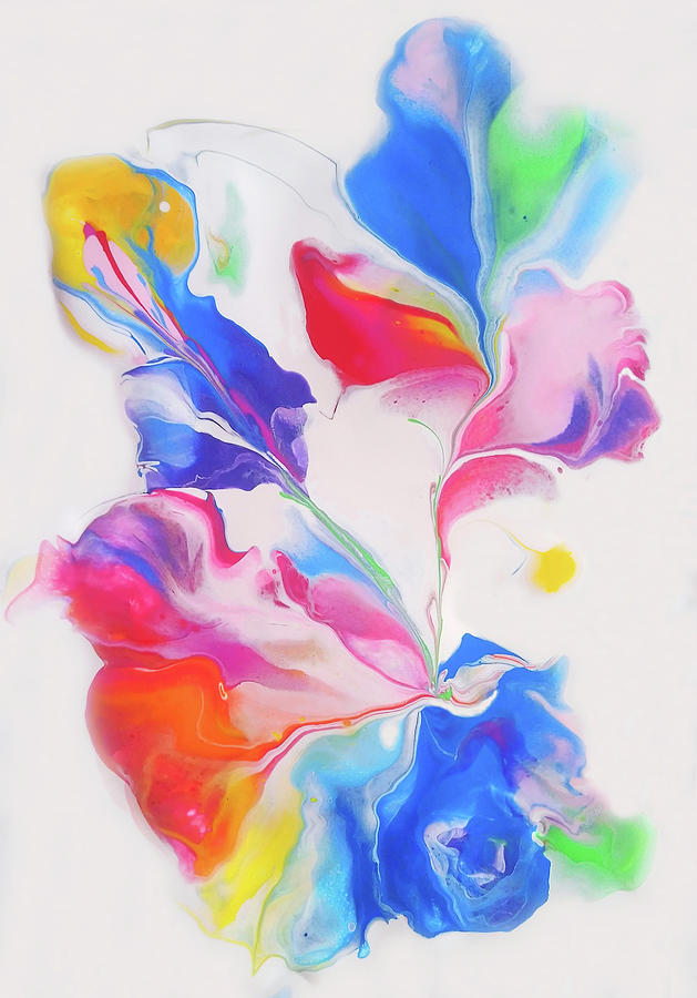 Petals 3 Painting by Deborah Erlandson