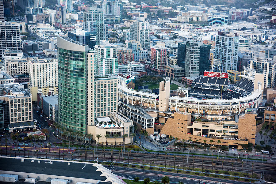 PETCO Park in Downtown San Diego Photograph by Art Wager