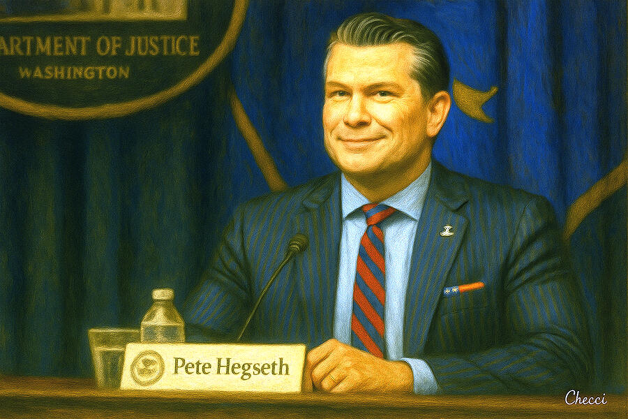 Pete Hegseth Digital Art by We The People Prints Pete Hegseth Digital Art by We The People Prints