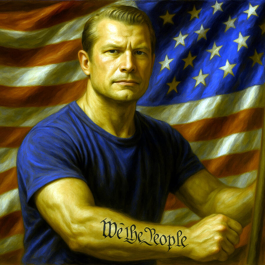 Pete Hegseth II Digital Art by We The People Prints Pete Hegseth II Digital Art by We The People Prints