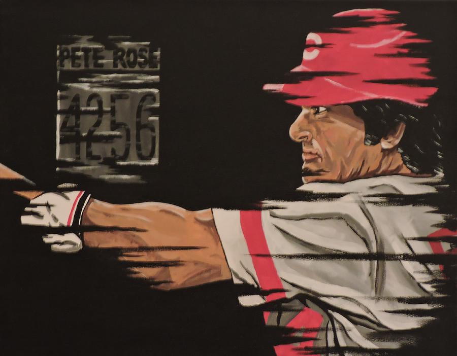 Pete Rose painting HD phone wallpaper