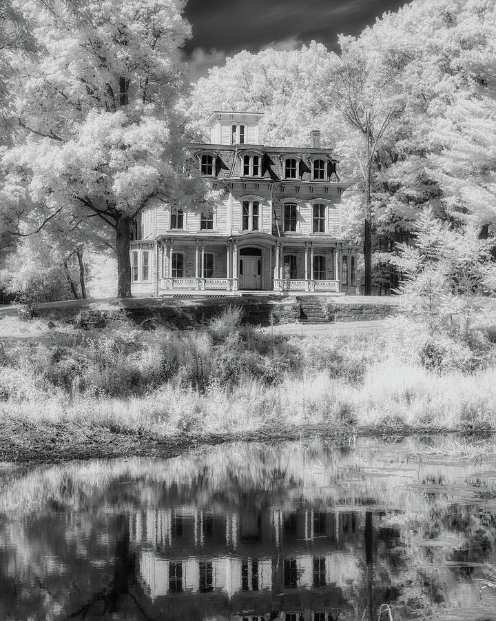 Peter D. Smith House Infrared Photograph by Jerry Fornarotto