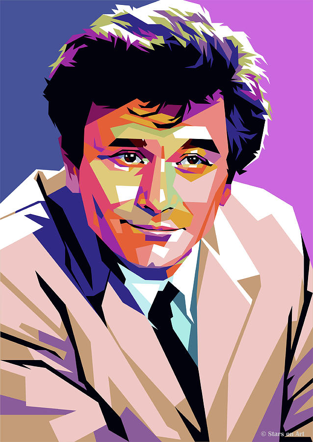Peter Falk Mixed Media by Movie World Posters