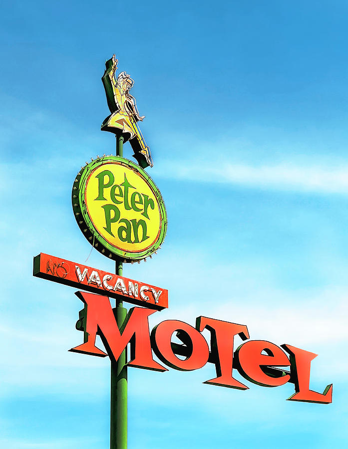 Peter Pan Motel Las Vegas Nevada Photograph by Matthew Bamberg