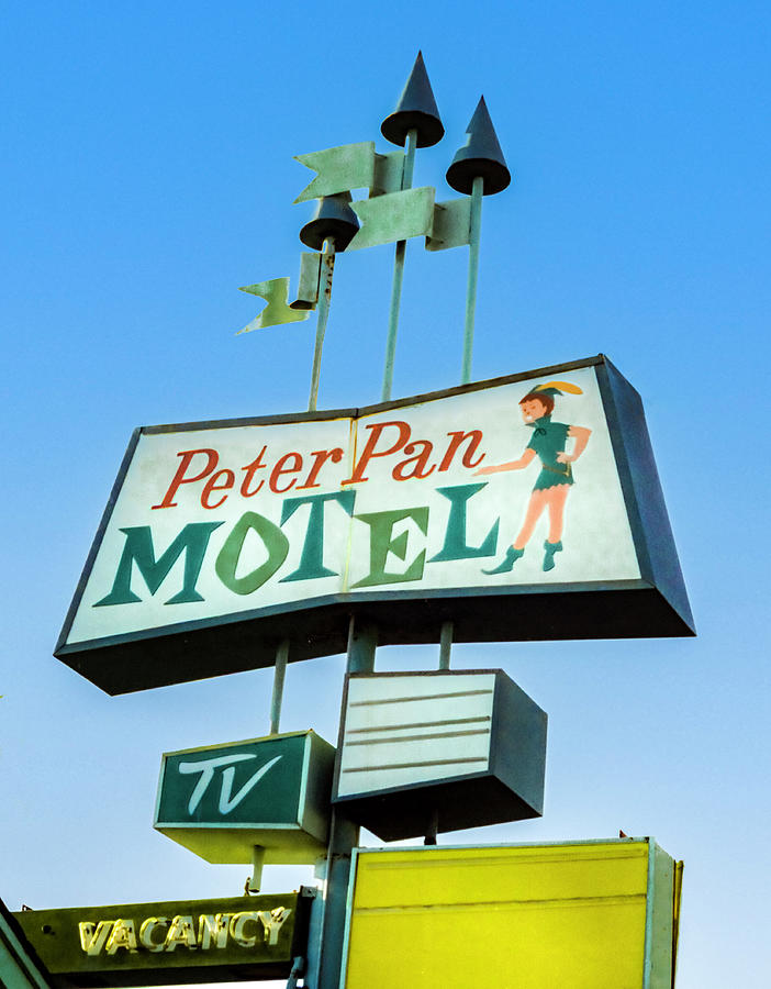 Peter Pan Motel Santa Cruz Photograph by Matthew Bamberg