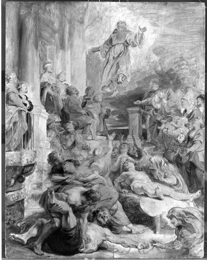 Peter Paul Rubens - Das Wunder des hl Franz von Paula Painting by Les ...