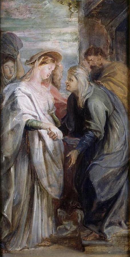 Peter Paul Rubens - The Visitation Painting by Les Classics - Pixels