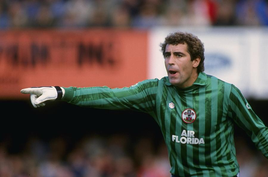 Peter Shilton of Southampton in action Photograph by David Cannon