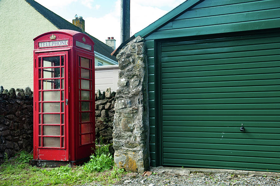 Peter Tavy Red Telephone Box Dartmoor Photograph