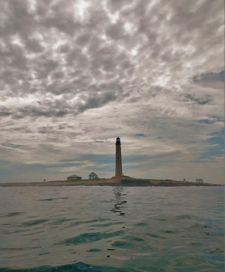 - Petit Manan Lighthouse - Maine Photograph by THERESA Nye